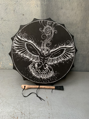 Шаманский бубен "Ночная охота" 