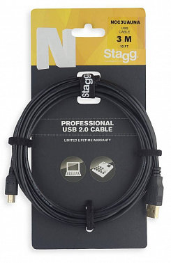 Купить stagg ncc3uauna - кабель usb