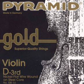 Pyramid 108100 Gold - Комплект струн для скрипки 4/4
