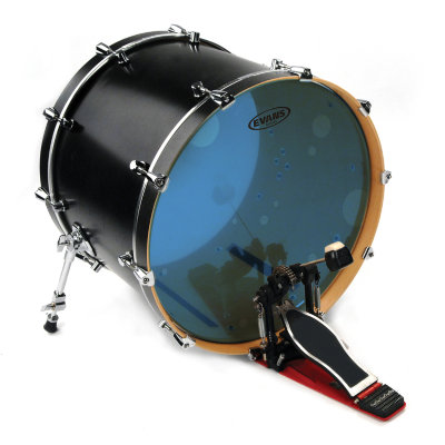 Evans BD22HB Hydraulic Blue - Пластик для барабана