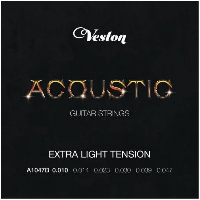 Veston A1047 - B - струны для акустической гитары