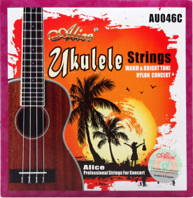 Купить alice au046-c - комплект струн для укулеле концерт