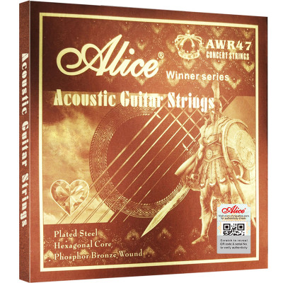 Alice AWR47-SL Комплект струн для акустической гитары
