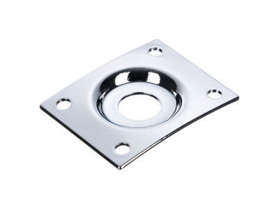 Paxphil HJ005-CR - Накладка выходного разъема гитары, хром