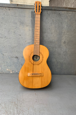 Ивановская винтажная акустическая семиструнная гитара