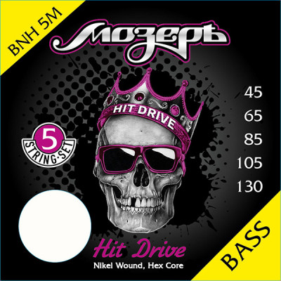 Мозеръ BNH-5М Hit Drive - Струны для 5-струнной бас-гитары