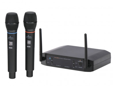 Soundsation WF-U216HH радиосистема с двумя ручными кардиоидными микрофонами