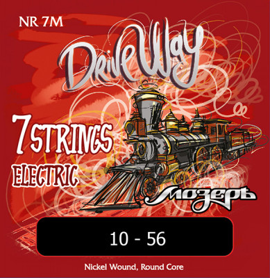 Мозеръ NR-7M Drive Way - струны для 7-ми струнной электрогитары