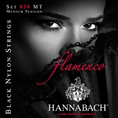 Hannabach 828MT Black FLAMENCO - струны для классической гитары