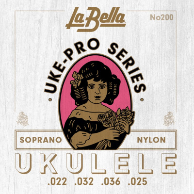 La Bella 200 Uke-Pro - Комплект струн для укулеле сопрано