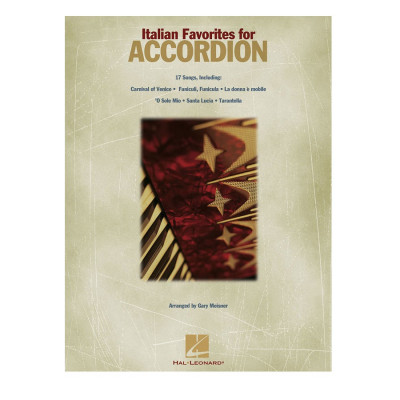 Italian Songs For Accordion - книга: сборник итальянских песен для аккордеона