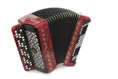 Баян ученический тульский бн-40 трехрядный "этюд 205-м2"