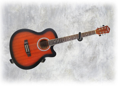 Купить lux sound gs018y - держатель гитары на стену