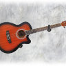 Купить lux sound gs018y - держатель гитары на стену