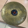 Купить тарелки оркестровые размер 16'', кожанные ремешки в комплекте (раритет 60-е годы)