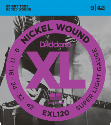 D'Addario EXL-120 Nickel Wound - струны для электрогитары