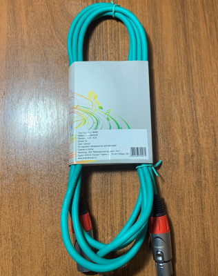 True magic TMH003/3M Кабель микрофонный 