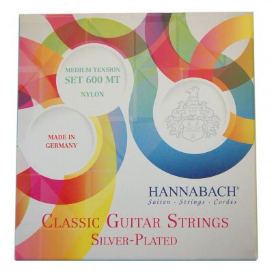 Hannabach 600MT Silver-Plated Green - струны для классической гитары