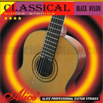 Alice A105BK-H - Одиночная 4-я струна для классической гитары