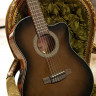 Купить cort jade-e-nylon-dbb - классическая гитара со звукоснимателем