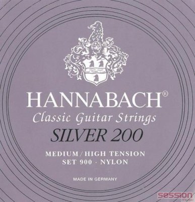 Купить hannabach 900mht silver 200 - струны для классической гитары