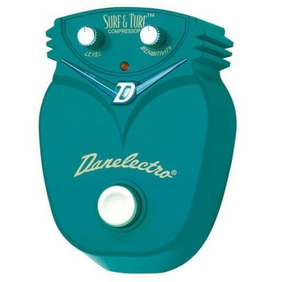 Купить danelectro dj9 surf & turf compressor - педаль эффектов