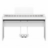 Купить yamaha p-225-wh-set цифровое пианино со стойкой, блоком педалей и банкеткой, цвет белый.