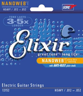 ELIXIR 12152 NANOWEB - струны для электрогитары
