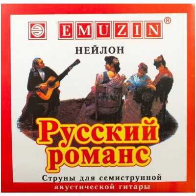 Emuzin 7РР-01 Русский романс - Комплект струн для 7-струнной классической гитары