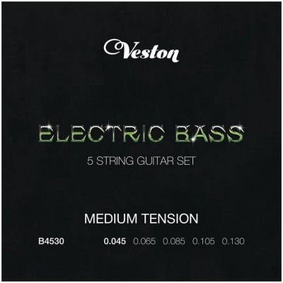 Купить veston b4530 - струны для 5-ти струнной бас гитары
