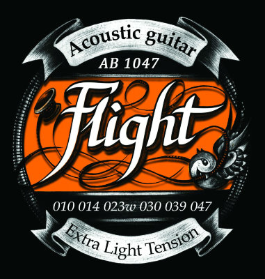 FLIGHT AB1047 - струны для акустической гитары