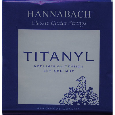 Hannabach 950MHT TYTANIL - струны для классической гитары