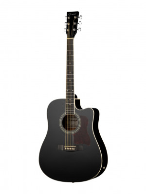 Caraya F641EQ-BK - гитара электроакустическая