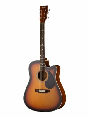 Купить homage lf-4121c-sb - гитара акустическая