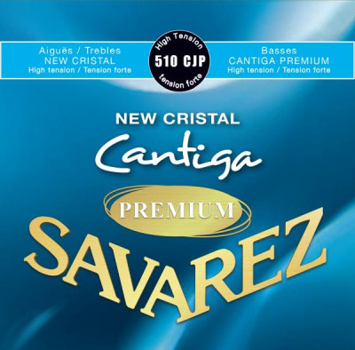 Savarez 510CJP New Cristal Cantiga Premium - Комплект струн для классической гитары