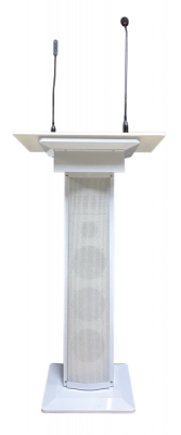 SVS Audiotechnik LR-150 White - Мобильная трибуна со встроенным усилителем 