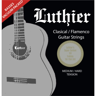Купить luthier lu-35sc concert white silver - комплект струн для классической гитары