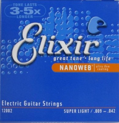 Купить elixir 12002 nanoweb - струны для электрогитары