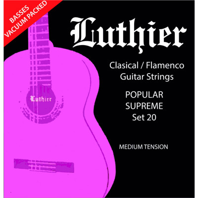 Купить luthier lu-20 - комплект струн для классической гитары
