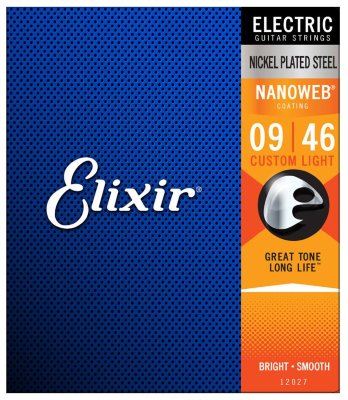 Купить elixir 12027 nanoweb - струны для электрогитары