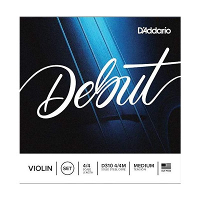 Купить d'addario d310-4/4m debut - комплект струн для скрипки