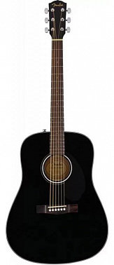 Fender CD-60S Black WN - гитара акустическая ФЕНДЕР