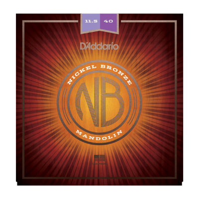 Купить d'addario nbm11540 nickel bronze - комплект струн для мандолины