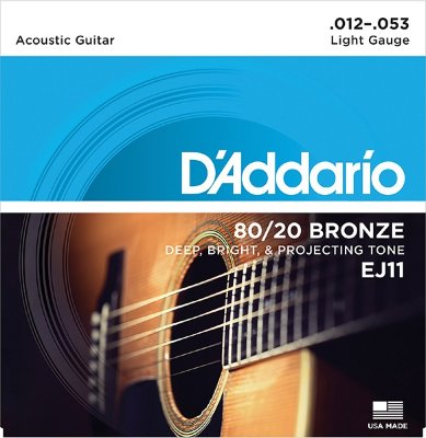 D'ADDARIO EJ11 - струны для акустической гитары