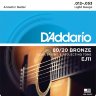 Купить d'addario ej11 - струны для акустической гитары