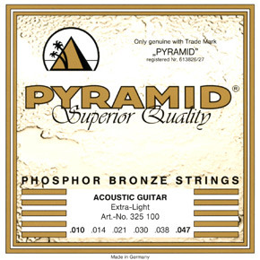 Pyramid 325100 Phosphor Bronze - Комплект струн для акустической гитары