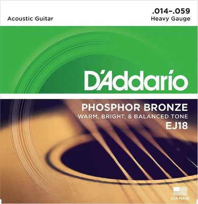 D'ADDARIO EJ18 - струны для акустической гитары