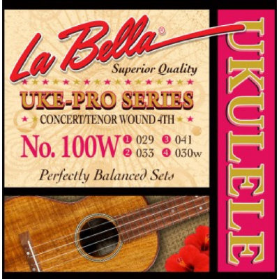 Купить la bella 100w uke-pro - комплект струн для укулеле концерт